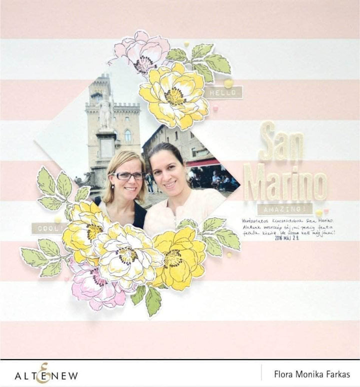 Clear Stamps Label Love Stamp Set