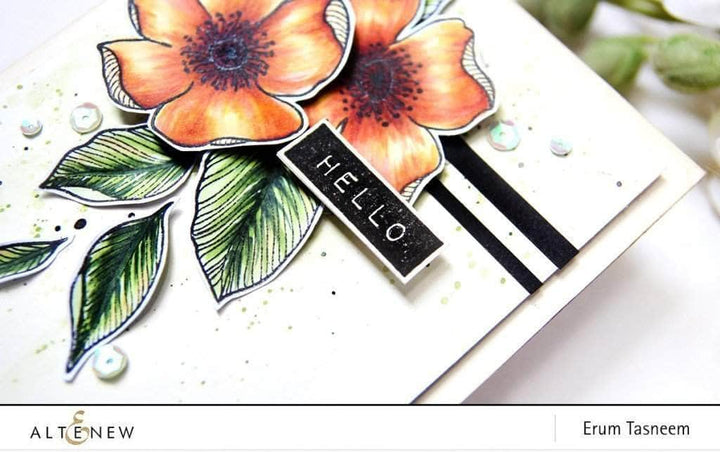 Clear Stamps Label Love Stamp Set