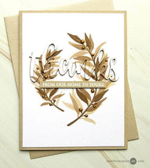 Clear Stamps Layered Laurel Stamp Set
