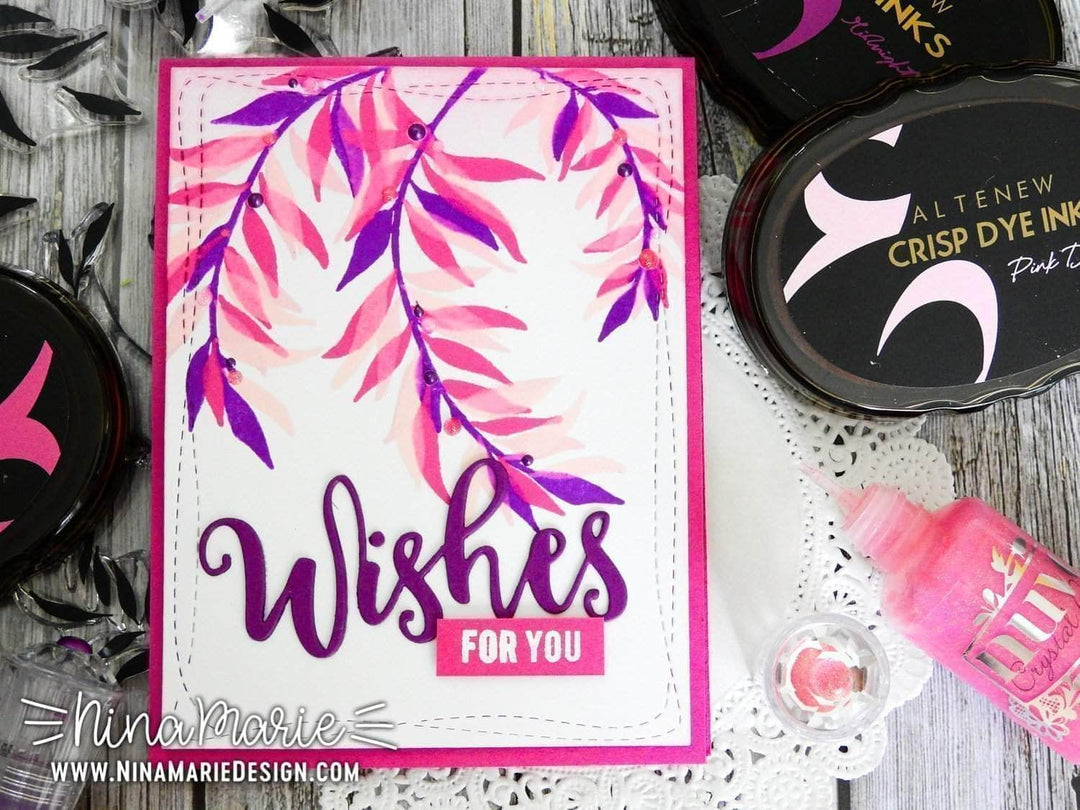 Clear Stamps Layered Laurel Stamp Set