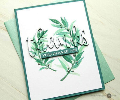 Clear Stamps Layered Laurel Stamp Set