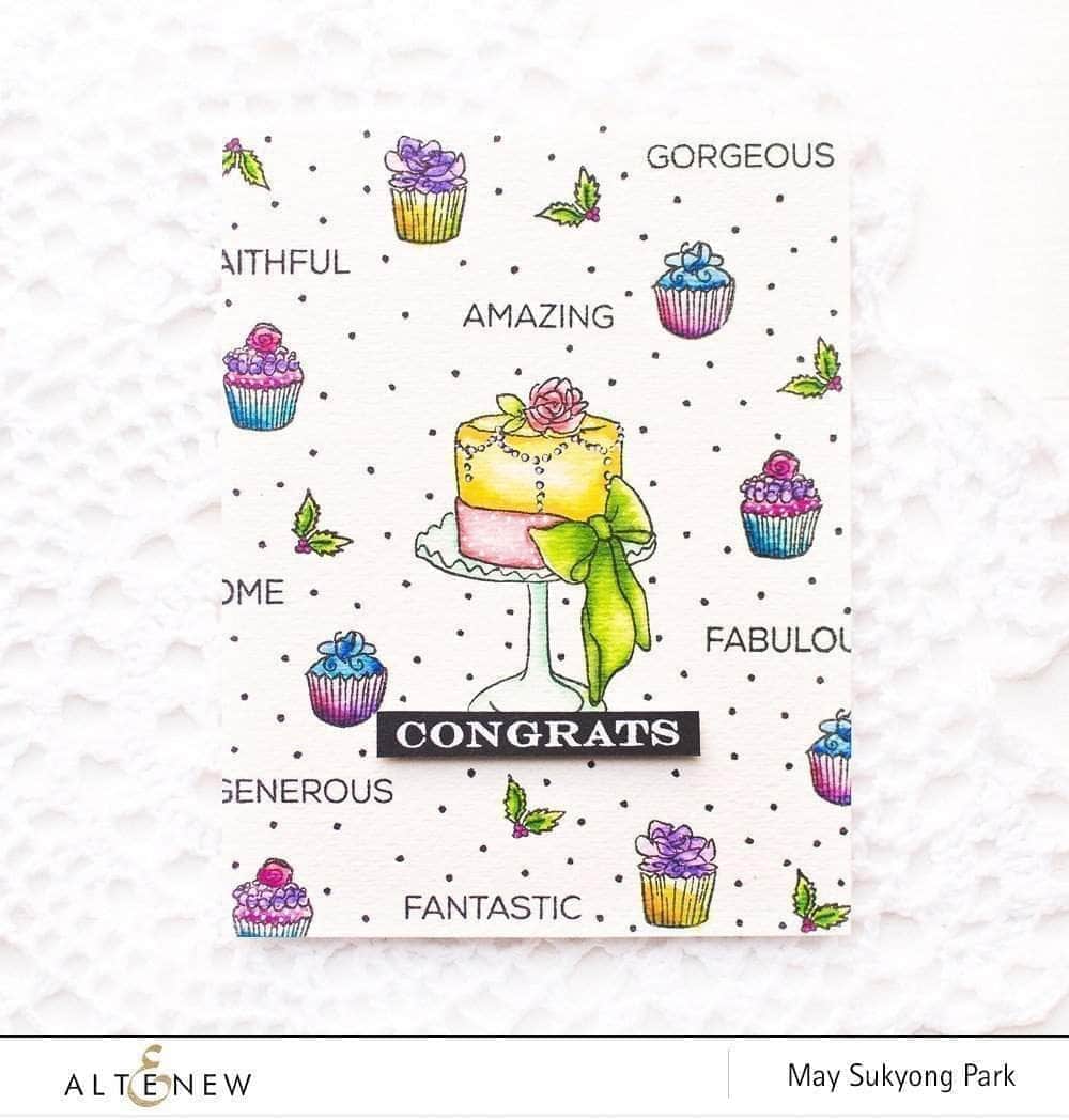 Clear Stamps Layered Letters AFG Stamp Set