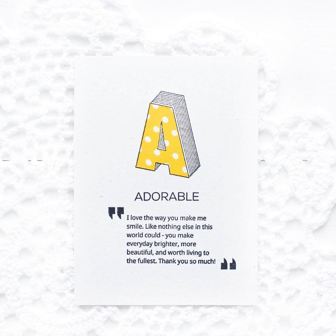 Clear Stamps Layered Letters AFG Stamp Set