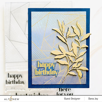 Clear Stamps Linear Spiral Stamp Set