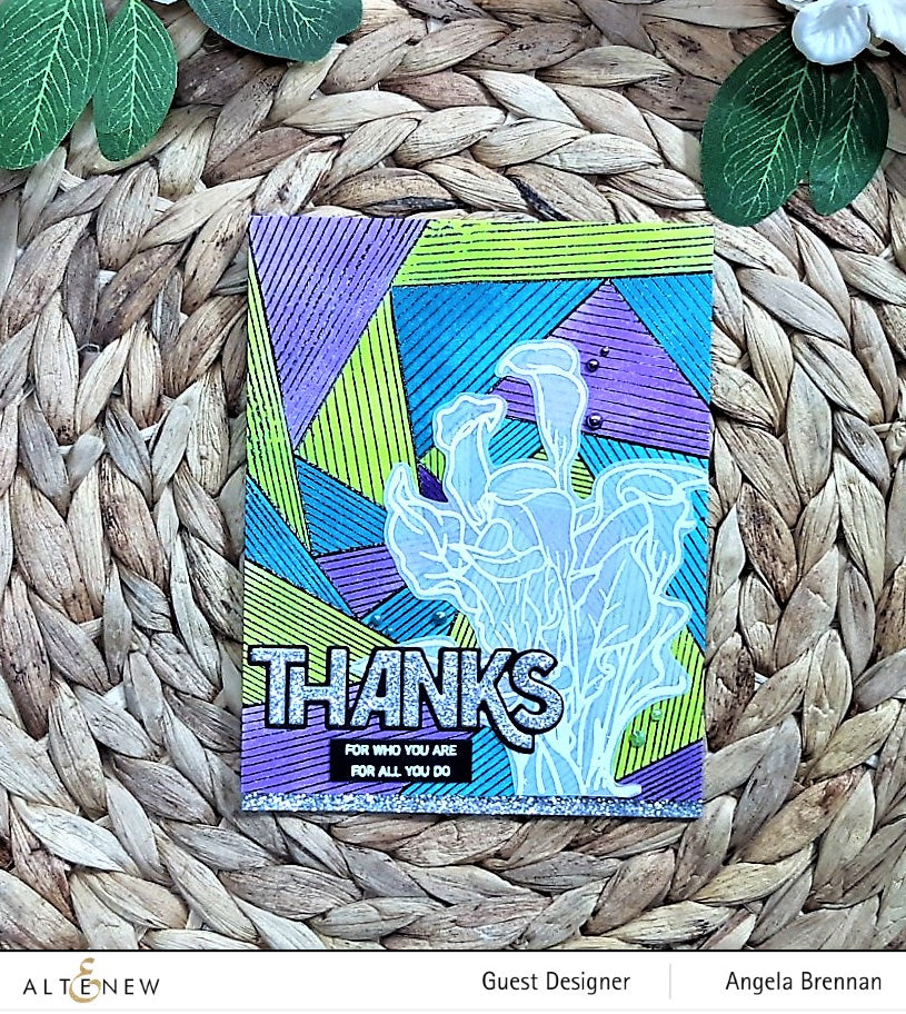 Clear Stamps Linear Spiral Stamp Set