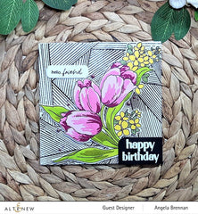 Clear Stamps Linear Spiral Stamp Set