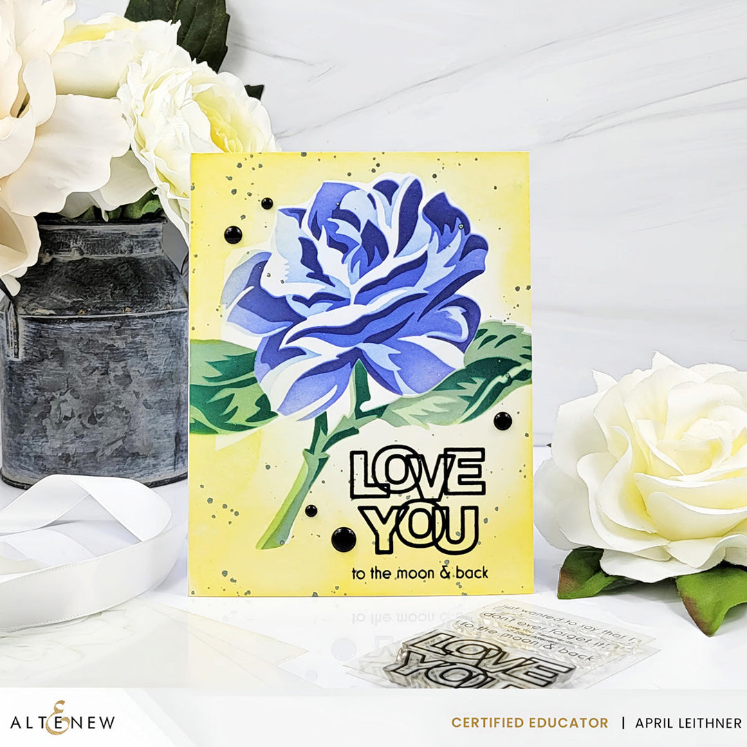 Clear Stamps Love You Sentiments Stamp Set