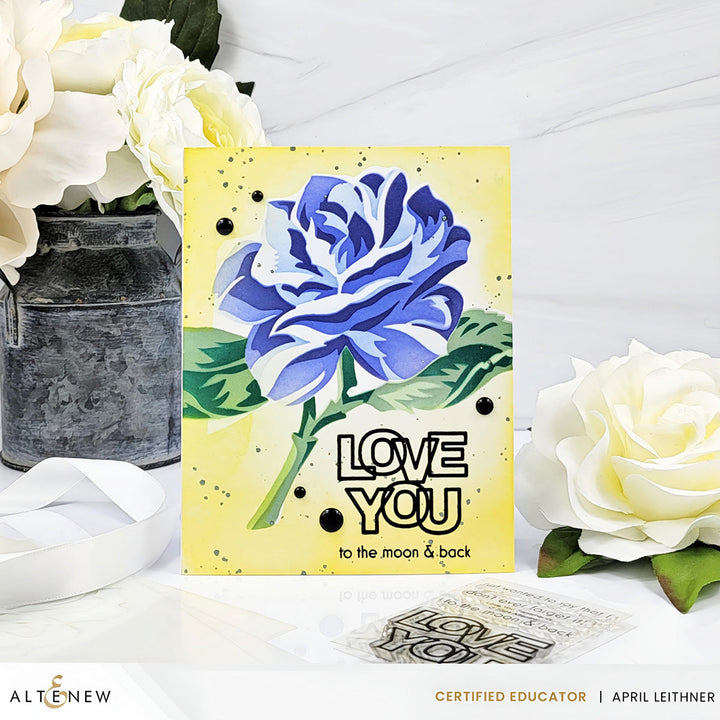 Clear Stamps Love You Sentiments Stamp Set