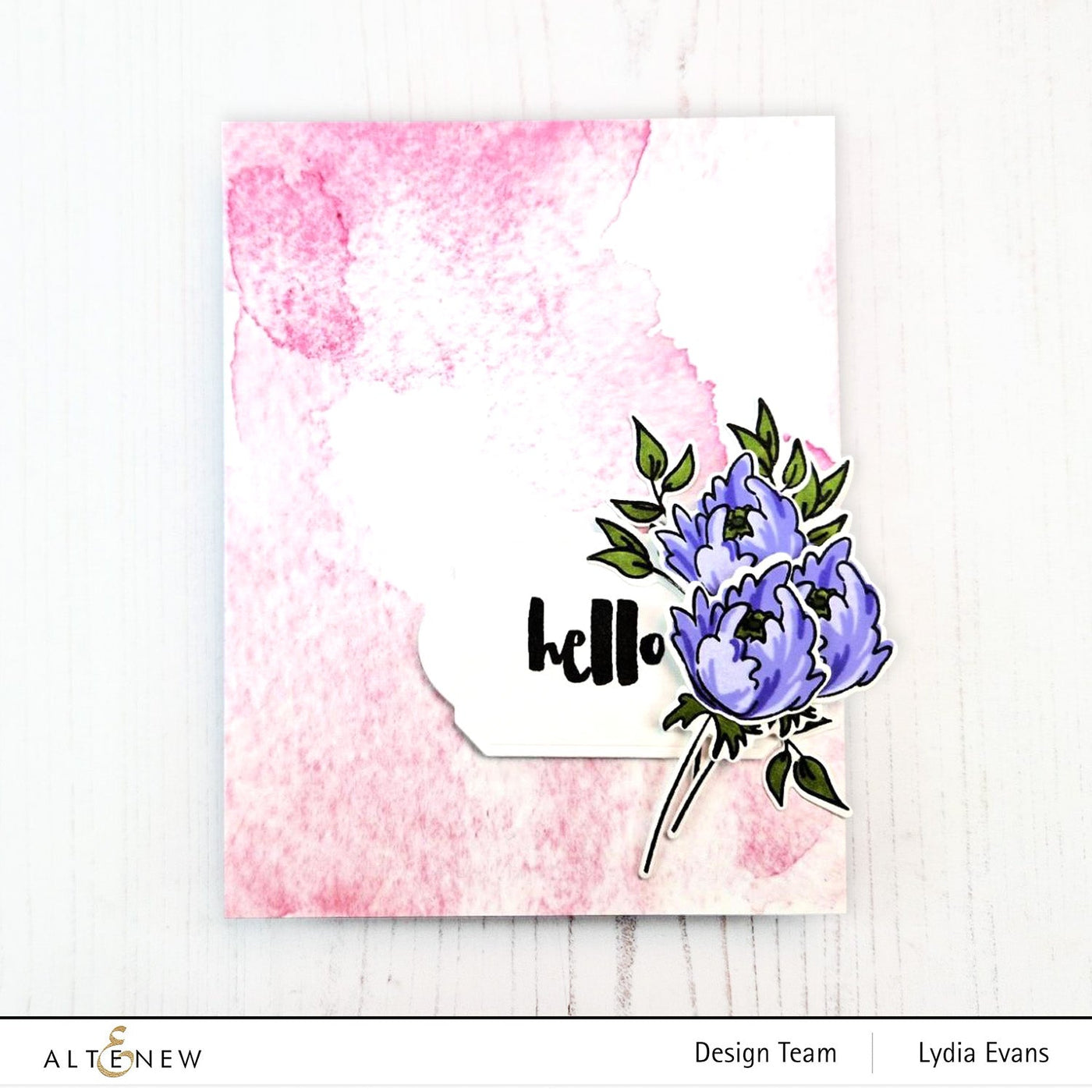 Clear Stamps Majestic Bloom Add-On Stamp Set
