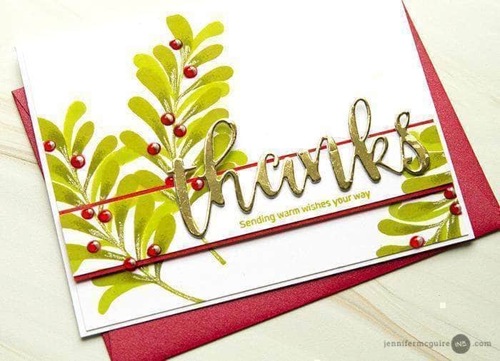 Clear Stamps Majestic Mistletoe Stamp Set