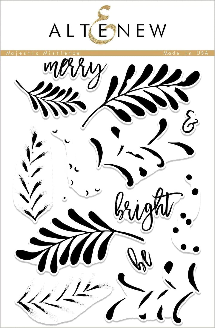 Clear Stamps Majestic Mistletoe Stamp Set