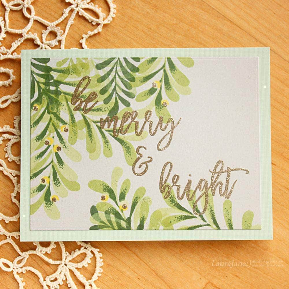 Clear Stamps Majestic Mistletoe Stamp Set