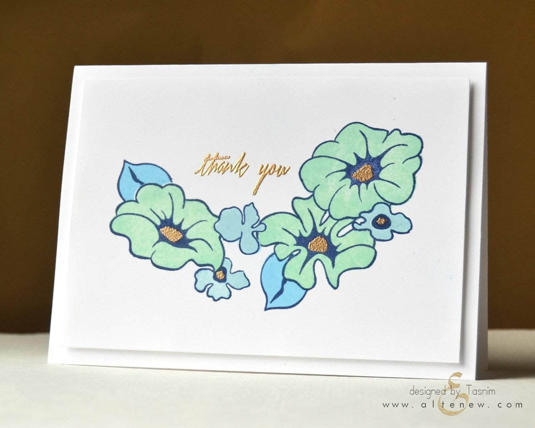 Clear Stamps Many Thanks Stamp Set