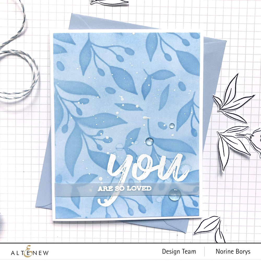 Clear Stamps Mega Brush Alpha Stamp Set