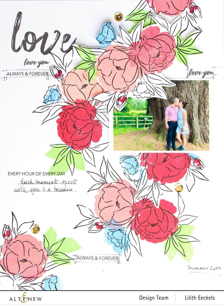 Clear Stamps Mega Brush Alpha Stamp Set