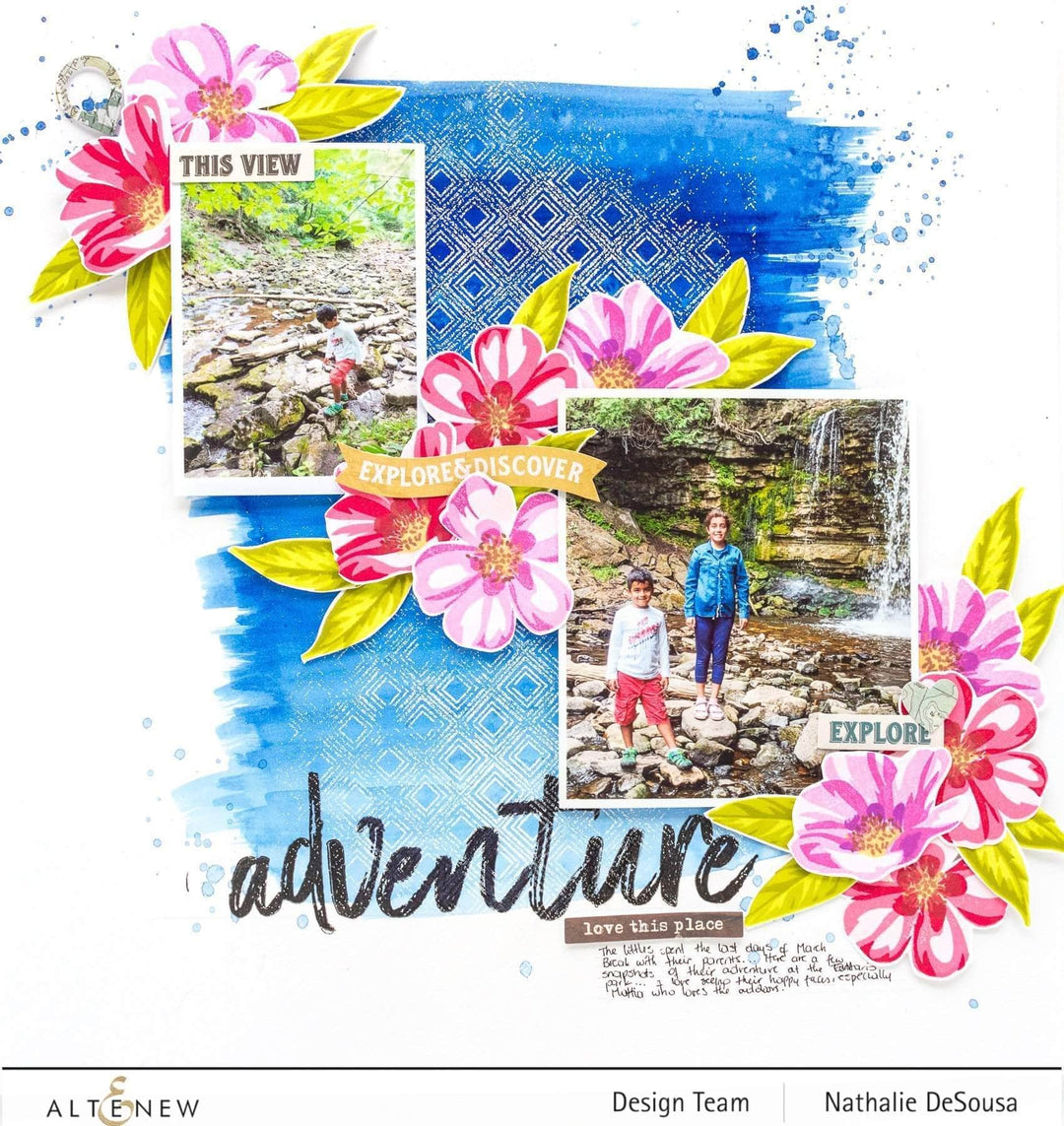 Clear Stamps Mega Brush Alpha Stamp Set