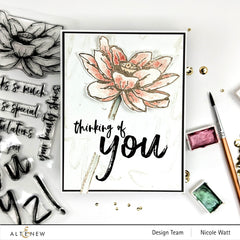 Clear Stamps Mega Brush Alpha Stamp Set