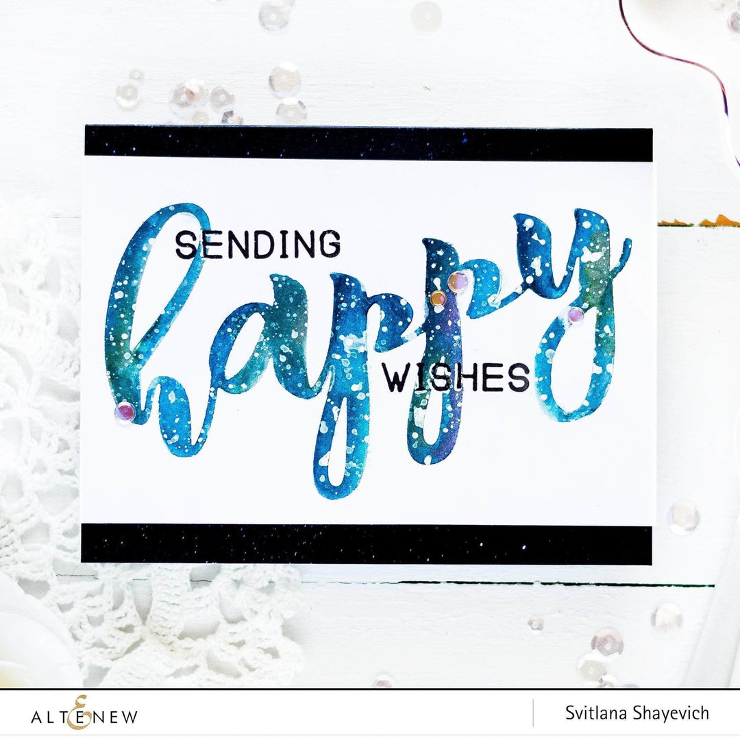 Clear Stamps Mega Greetings 2 Stamp Set