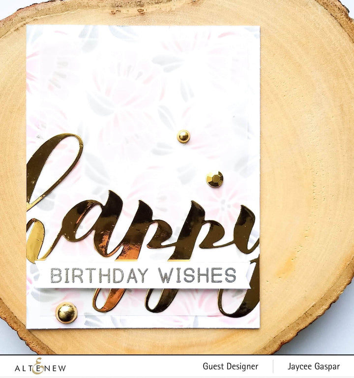 Clear Stamps Mega Greetings 2 Stamp Set