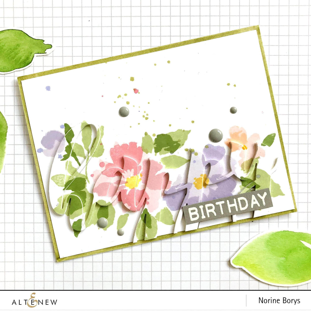 Clear Stamps Mega Greetings 2 Stamp Set