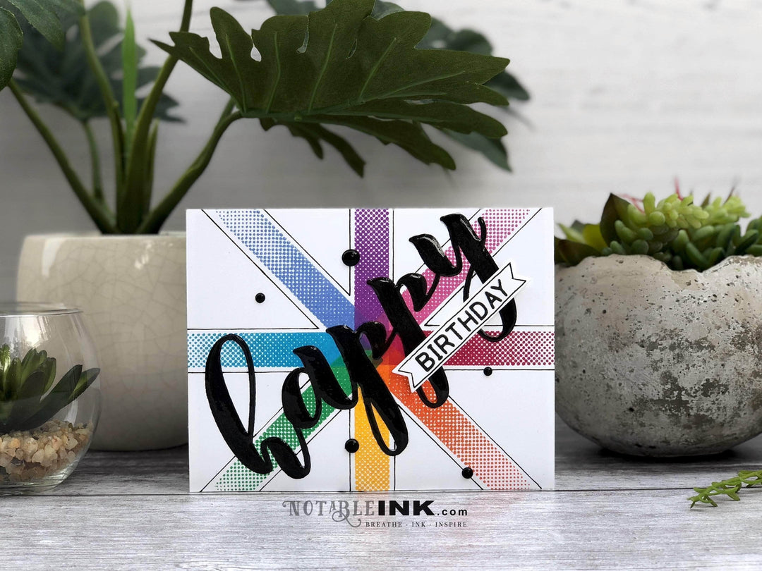 Clear Stamps Mega Greetings 2 Stamp Set