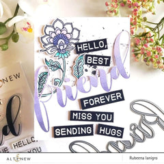 Clear Stamps Mega Greetings 3 Stamp Set
