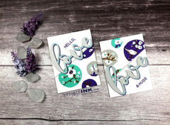 Clear Stamps Mega Greetings 3 Stamp Set
