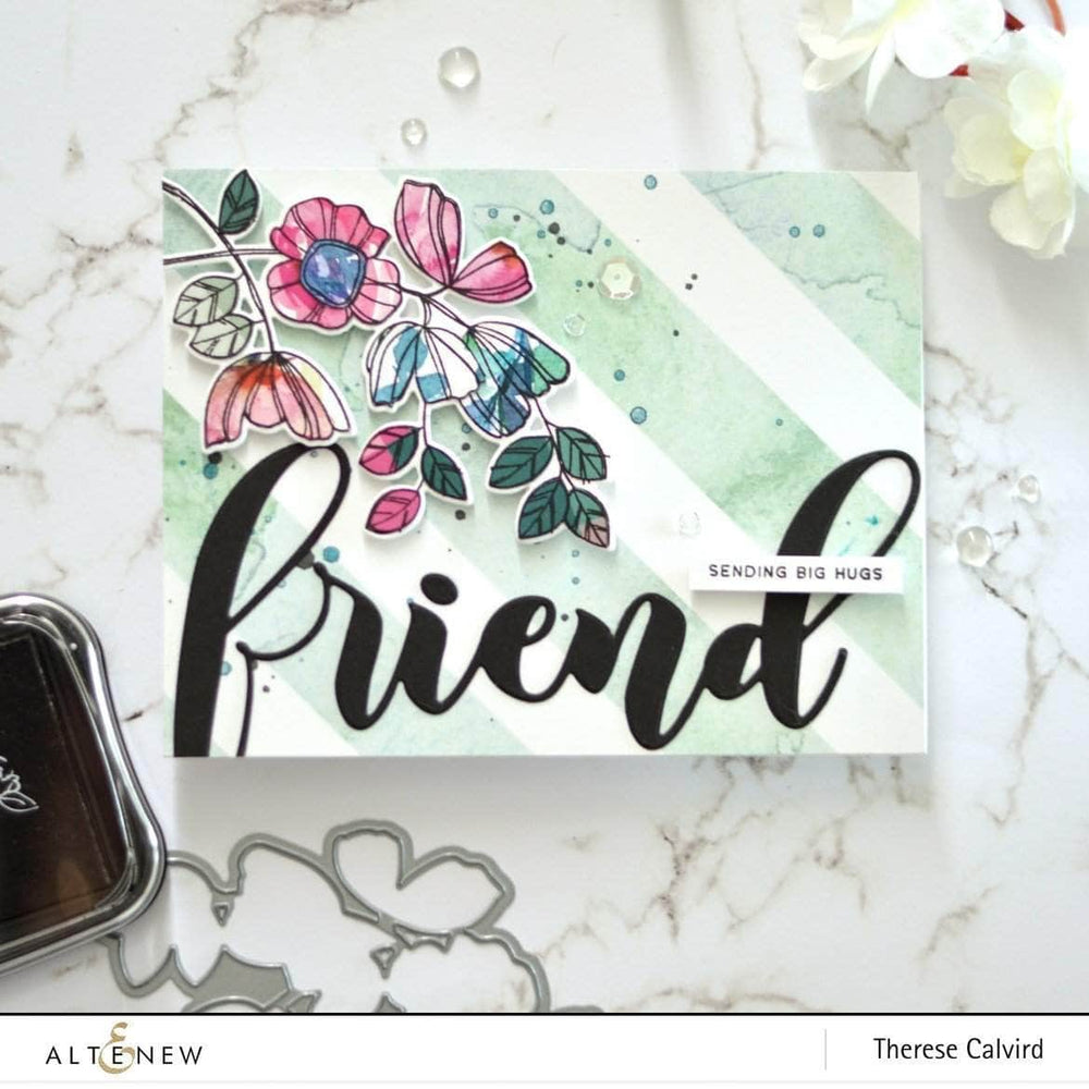 Clear Stamps Mega Greetings 3 Stamp Set