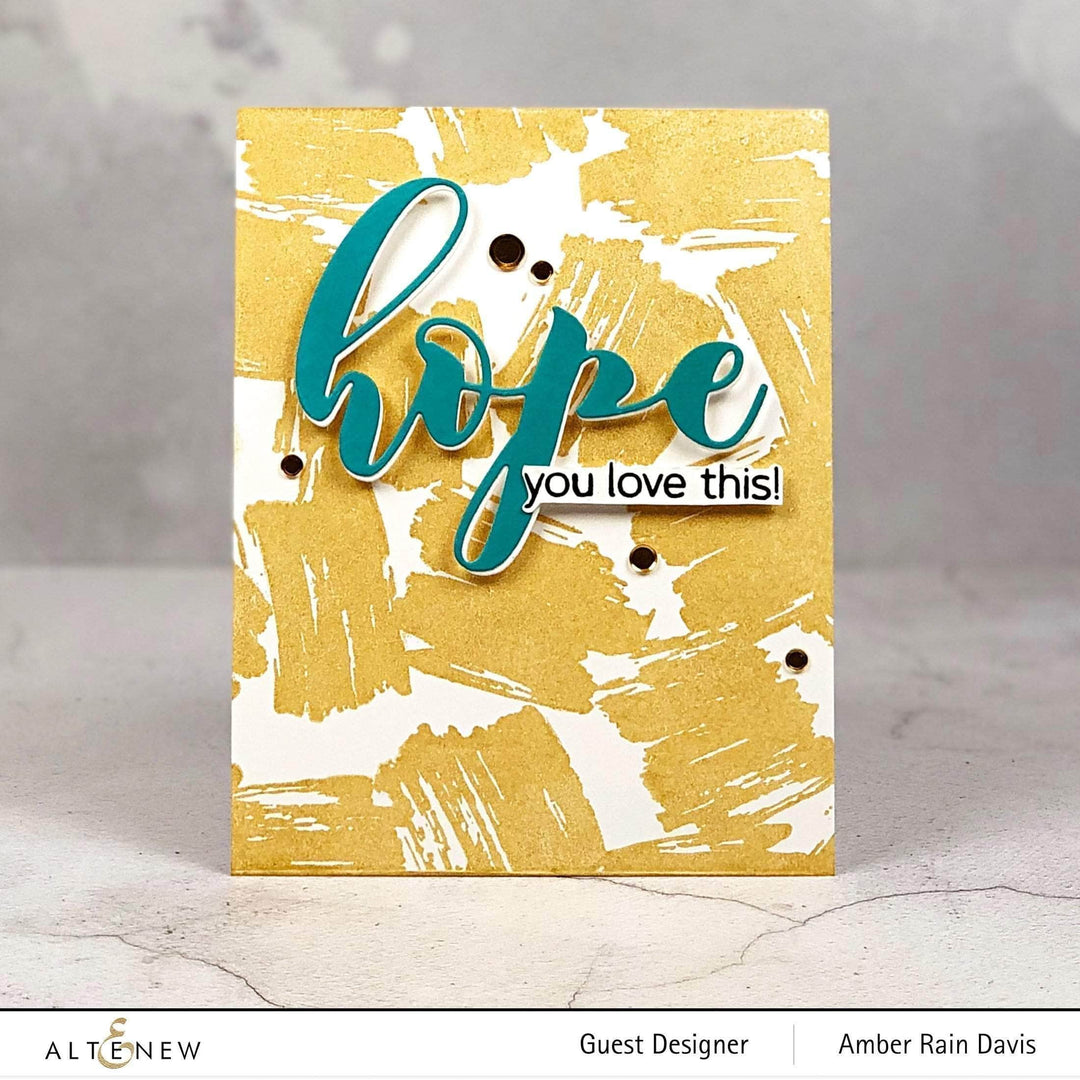 Clear Stamps Mega Greetings 4 Stamp Set