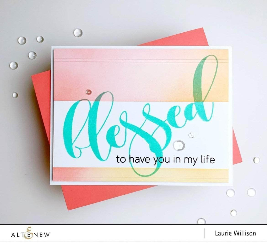 Clear Stamps Mega Greetings 4 Stamp Set