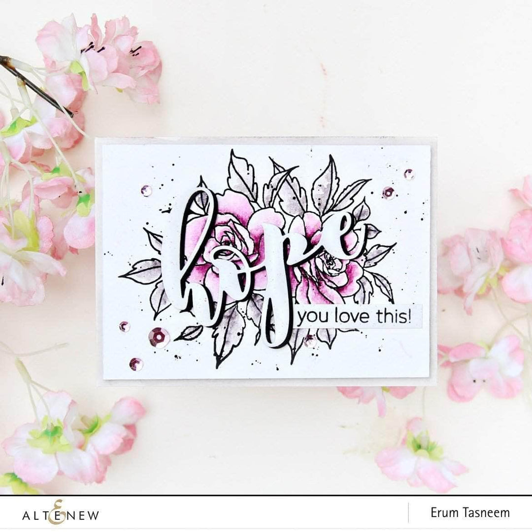 Clear Stamps Mega Greetings 4 Stamp Set