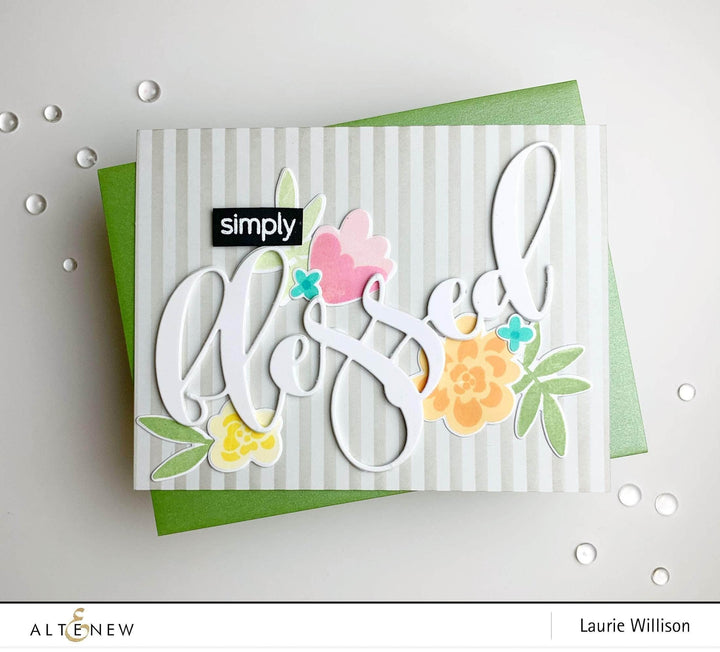 Clear Stamps Mega Greetings 4 Stamp Set