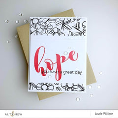 Clear Stamps Mega Greetings 4 Stamp Set
