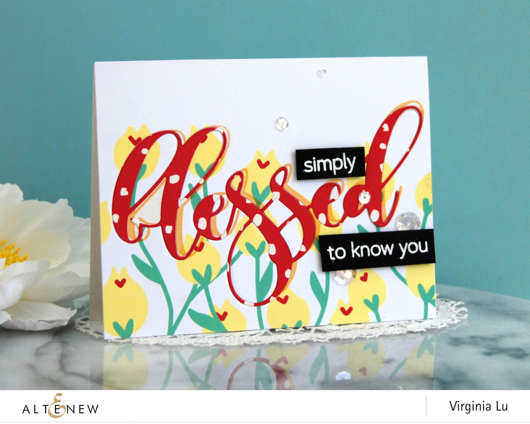 Clear Stamps Mega Greetings 4 Stamp Set