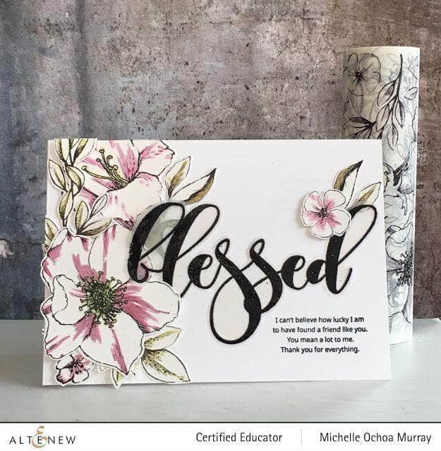 Clear Stamps Mega Greetings 4 Stamp Set