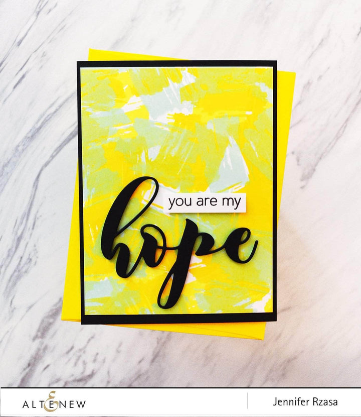 Clear Stamps Mega Greetings 4 Stamp Set