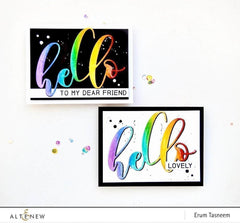 Clear Stamps Mega Greetings Stamp Set