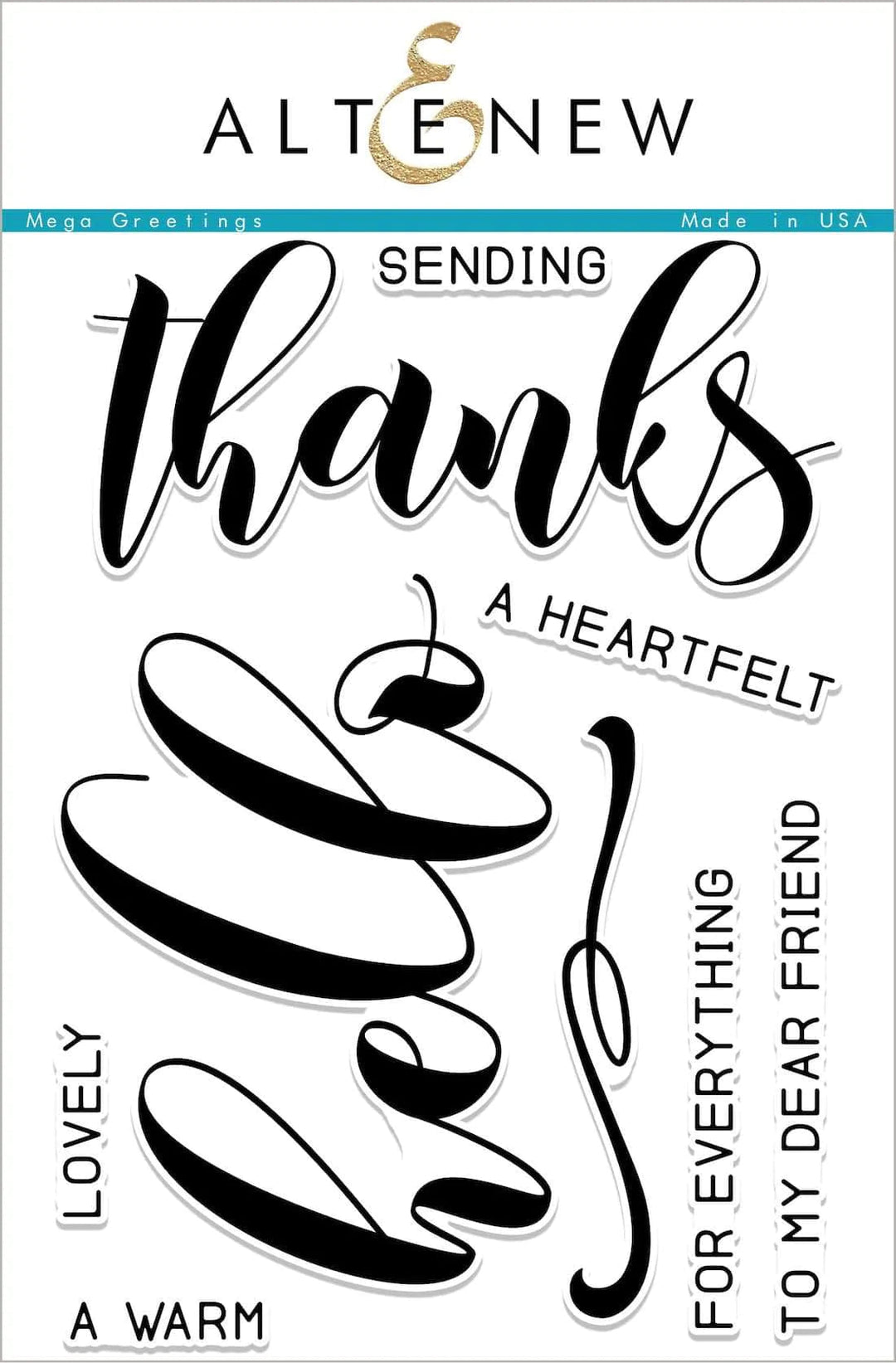 Clear Stamps Mega Greetings Stamp Set