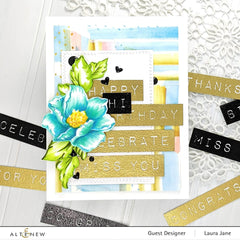 Clear Stamps Mega Label Love Stamp Set