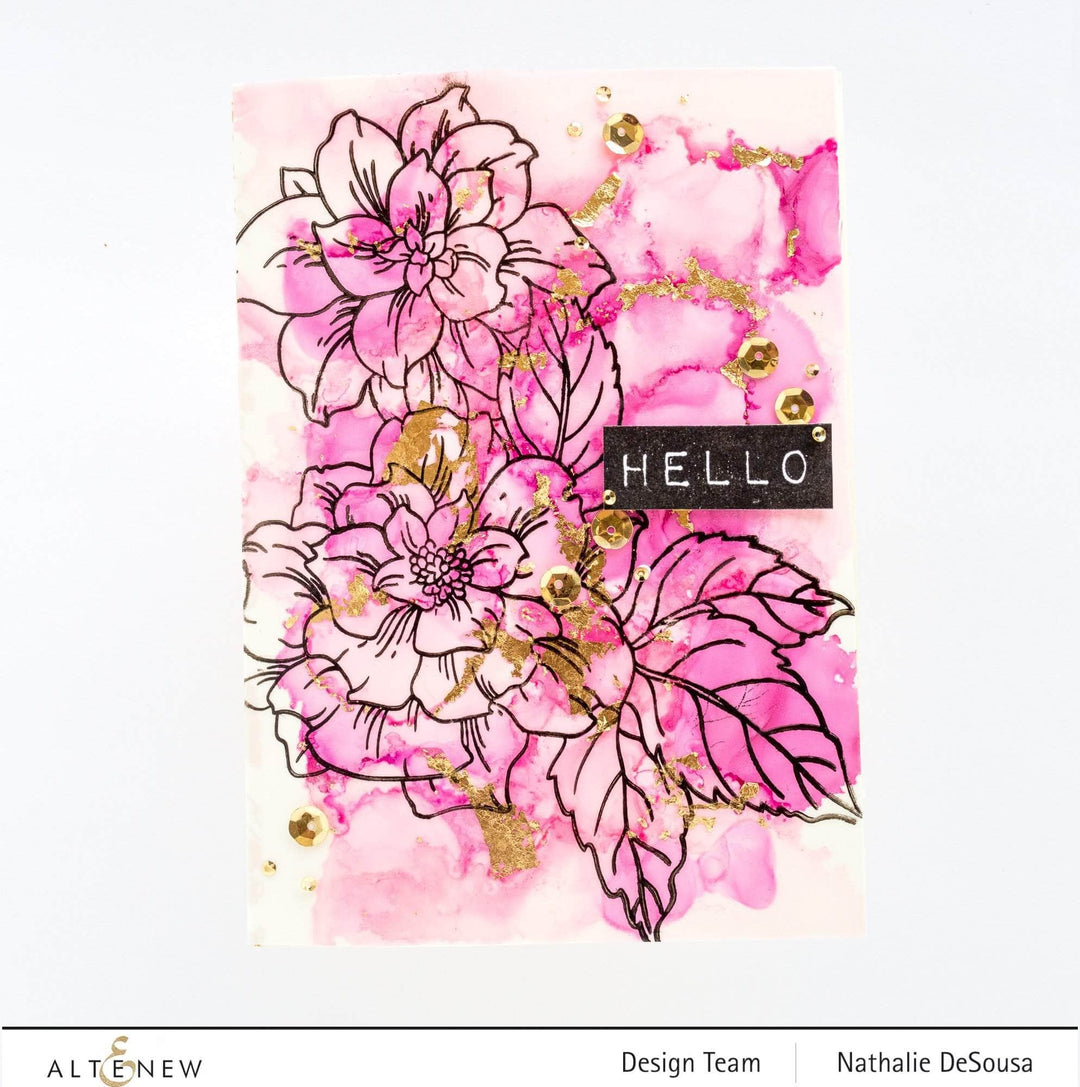 Clear Stamps Mega Label Love Stamp Set