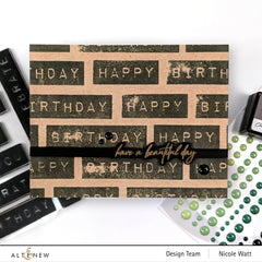Clear Stamps Mega Label Love Stamp Set