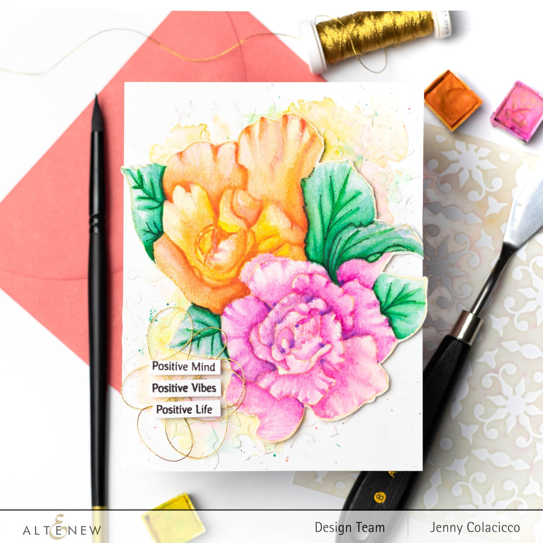 Clear Stamps Midsummer Bouquet Stamp Set