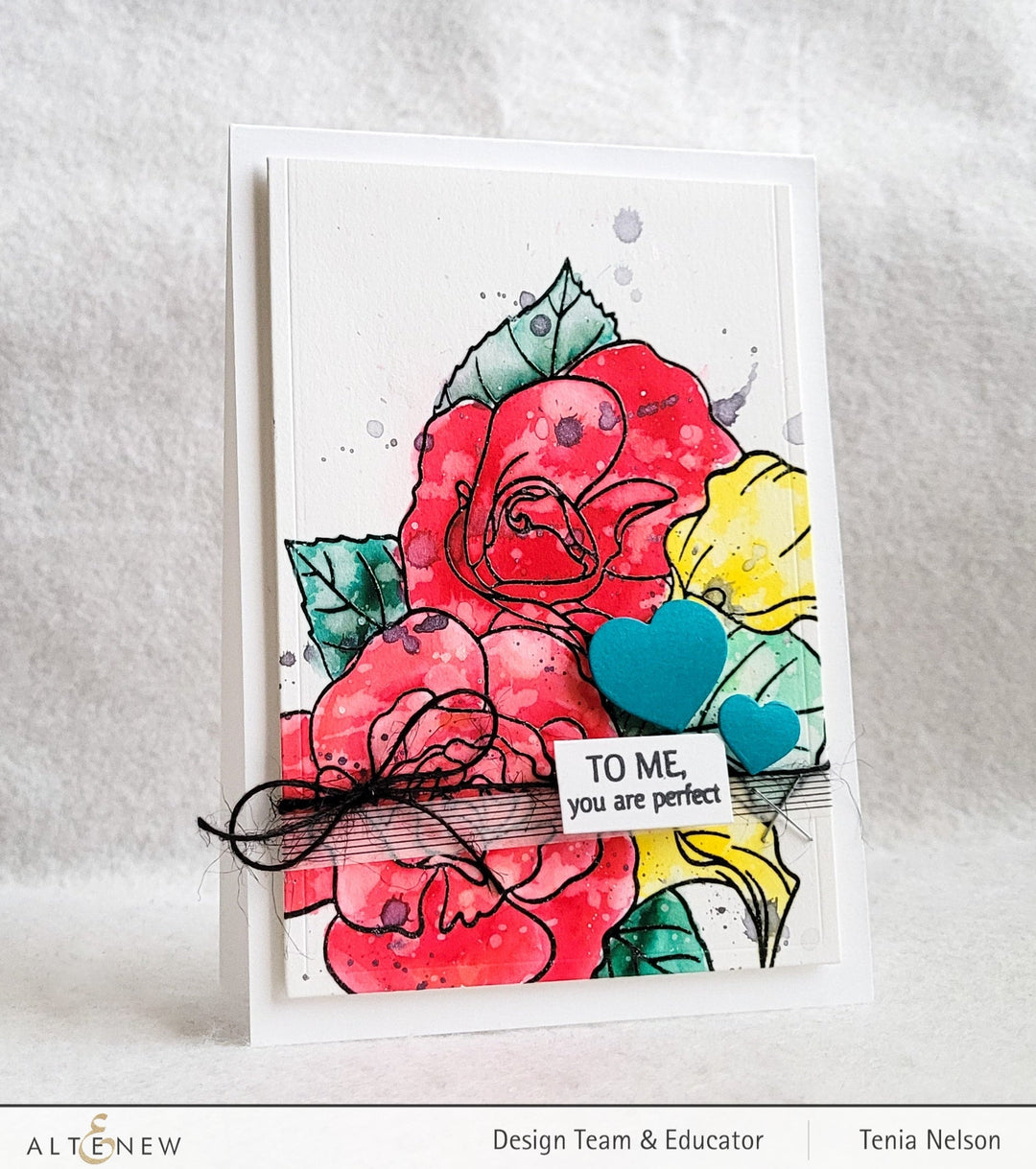 Clear Stamps Midsummer Bouquet Stamp Set