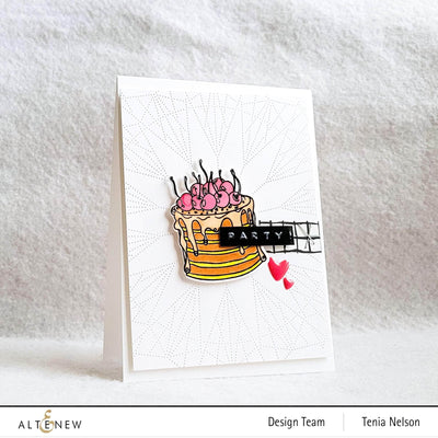 Clear Stamps Mini Crepe Cake Stamp Set