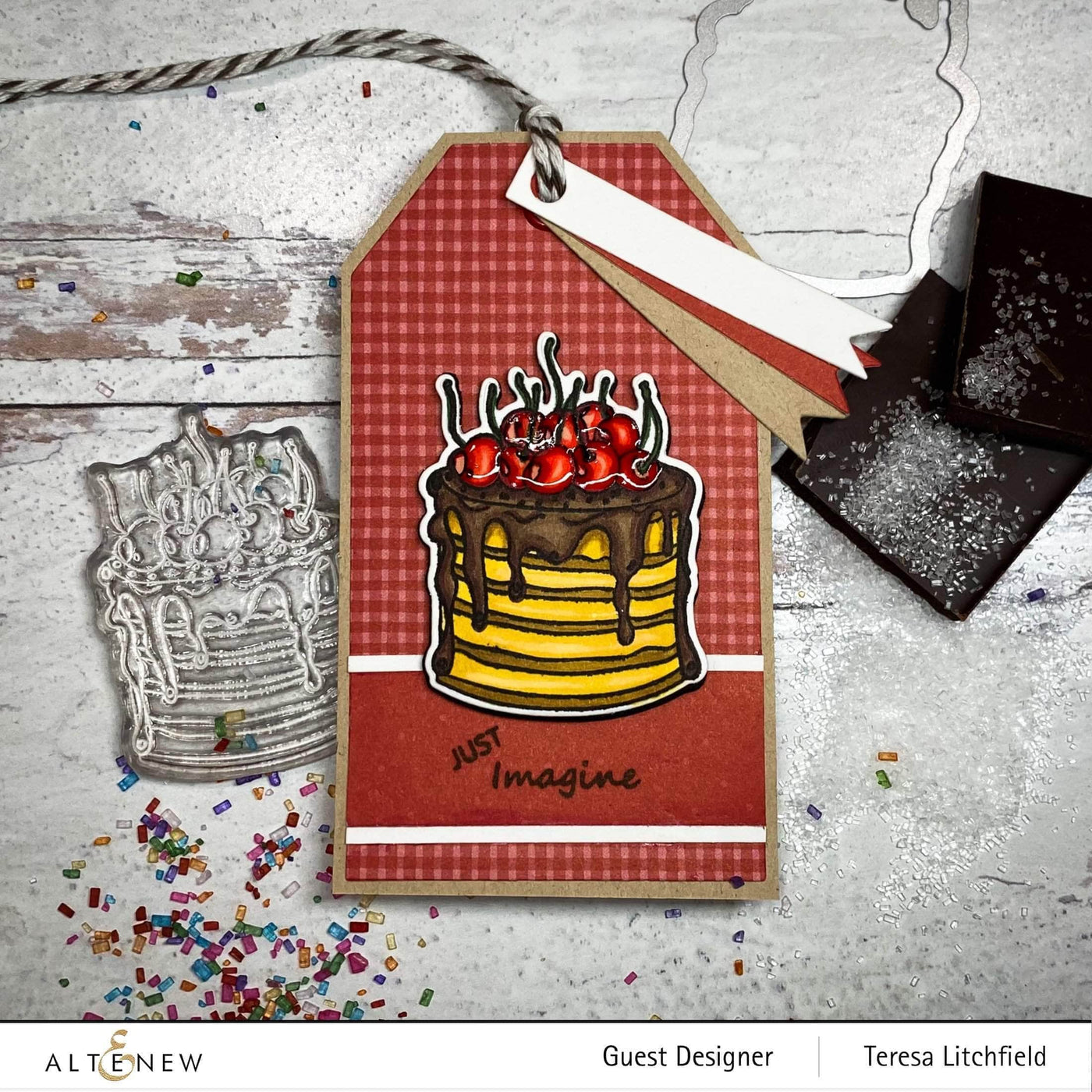 Clear Stamps Mini Crepe Cake Stamp Set