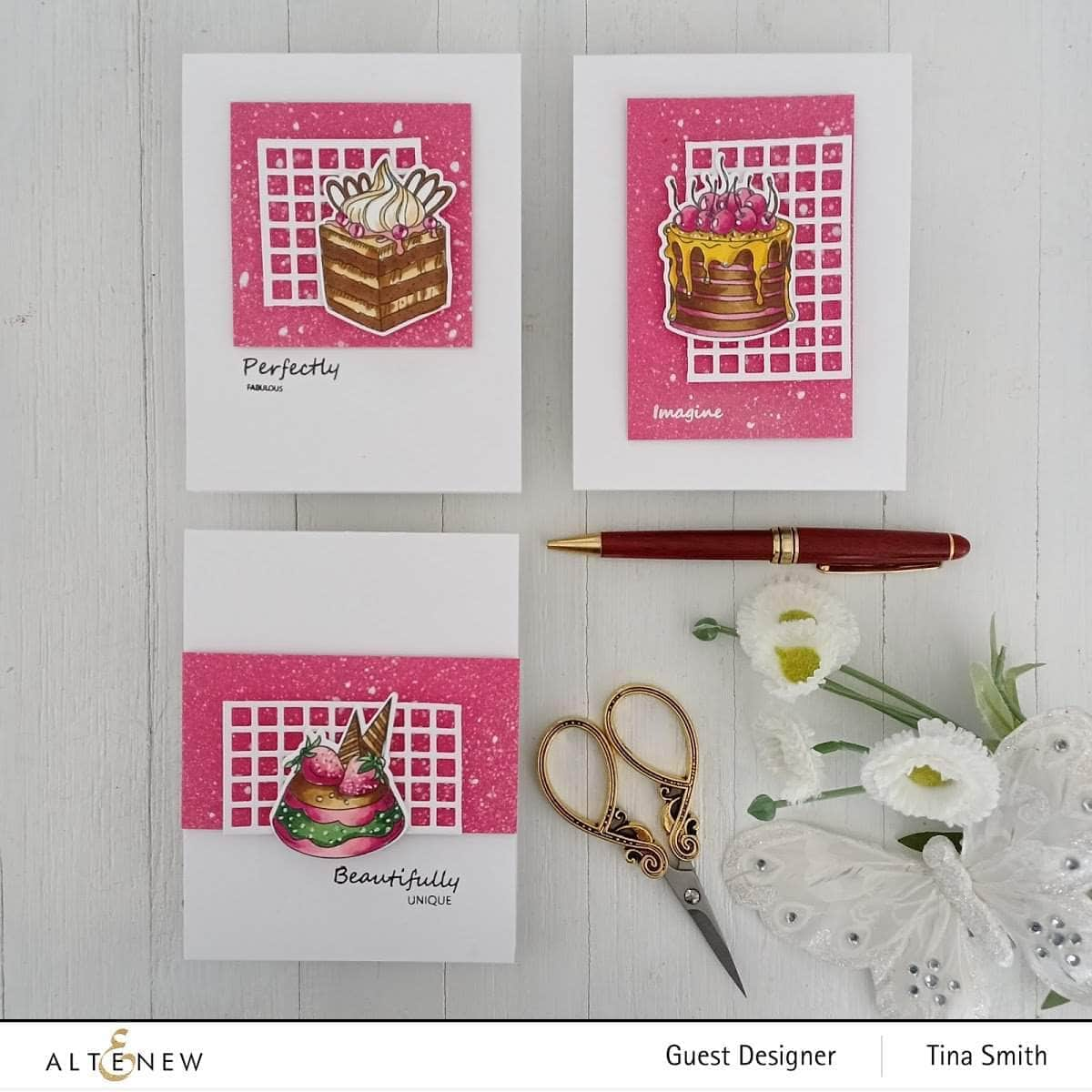 Clear Stamps Mini Crepe Cake Stamp Set