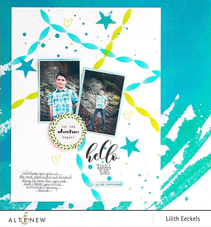 Clear Stamps Mini Hello Stamp Set