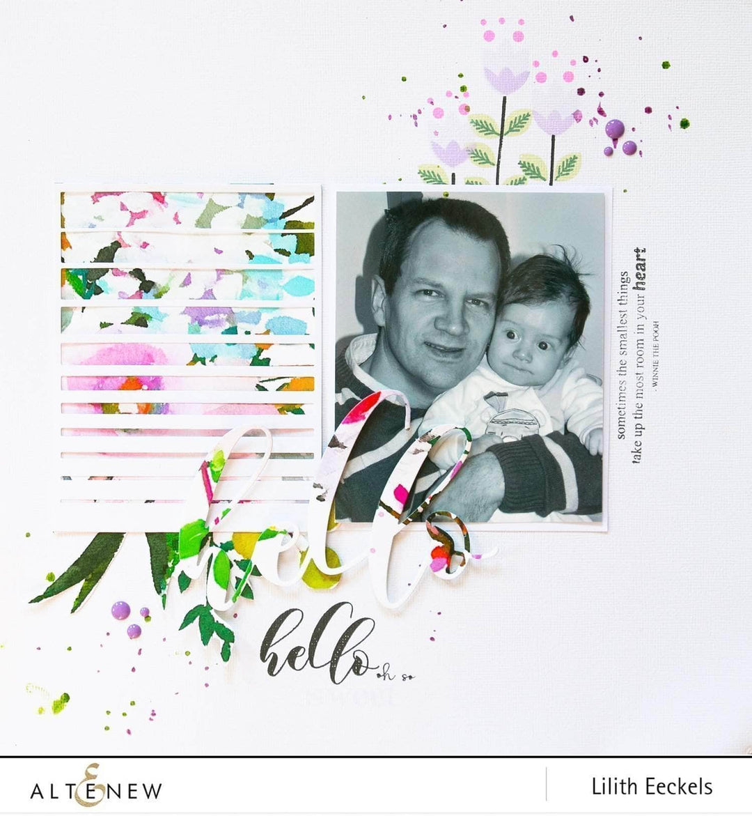 Clear Stamps Mini Hello Stamp Set