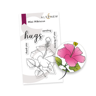 Clear Stamps Mini Hibiscus Stamp Set