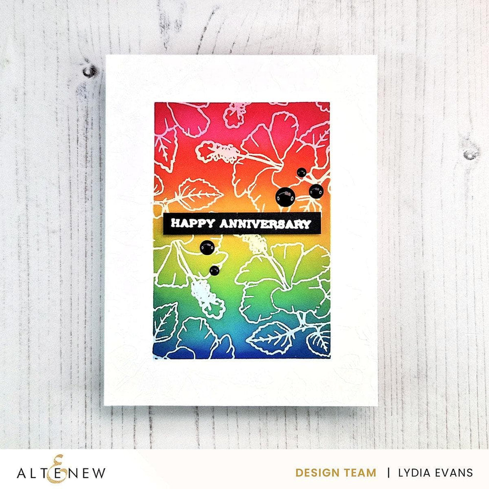 Clear Stamps Mini Hibiscus Stamp Set